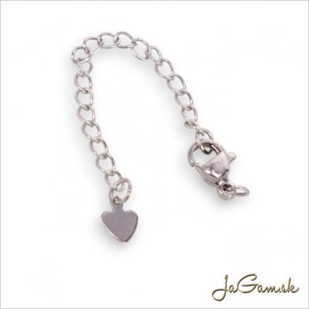 Predlžovacia retiazka 70mm CHIRURGICKÁ OCEĽ, 5ks (CH1750)